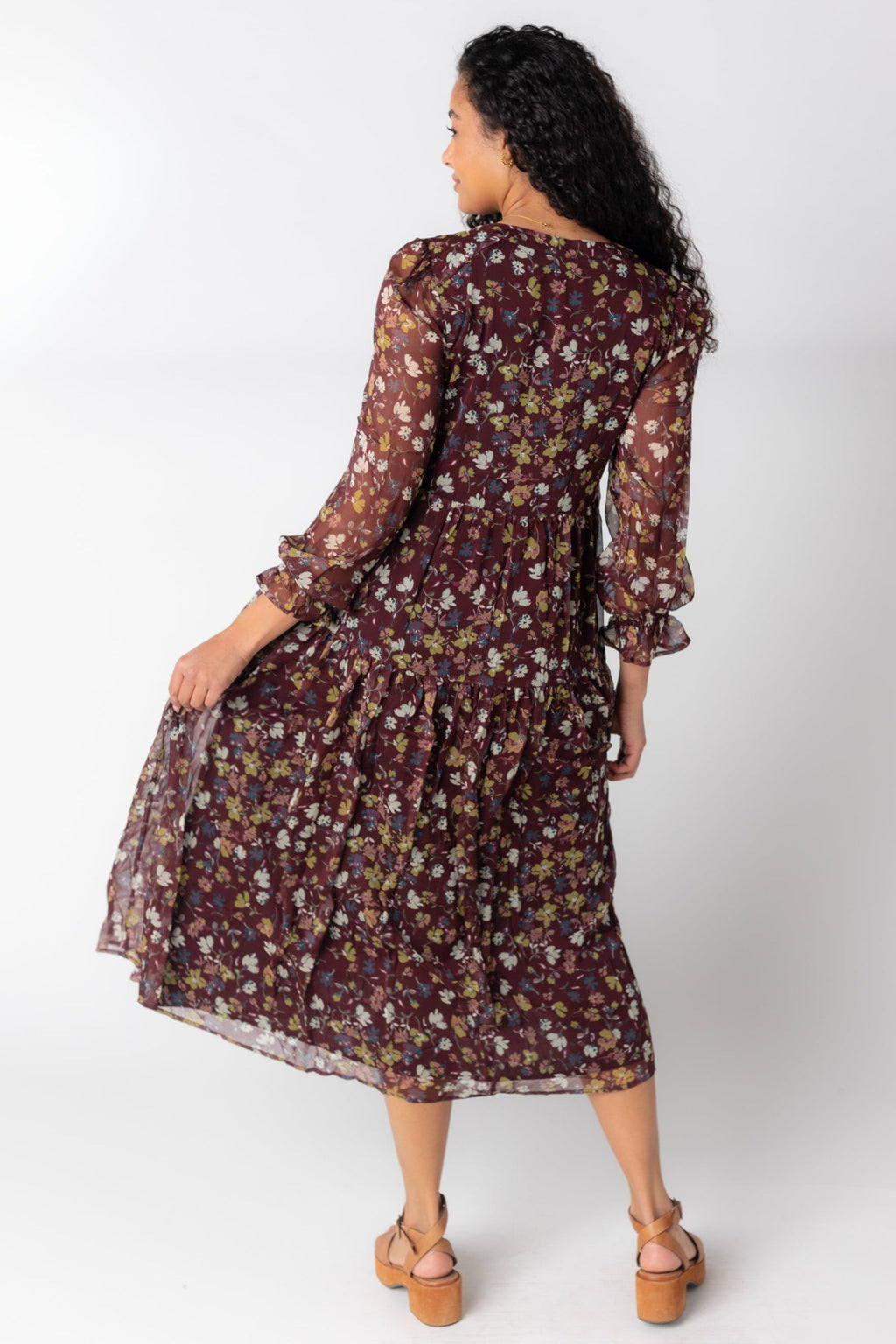 Brass & Roe The Roxi Chiffon Dress