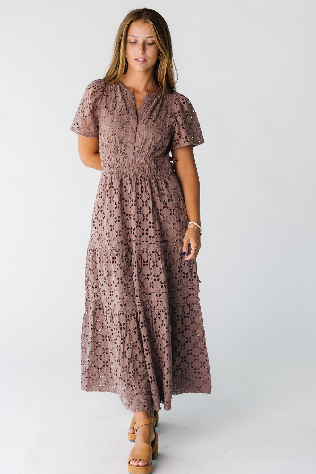 Citrus The Shae Eyelet Dress