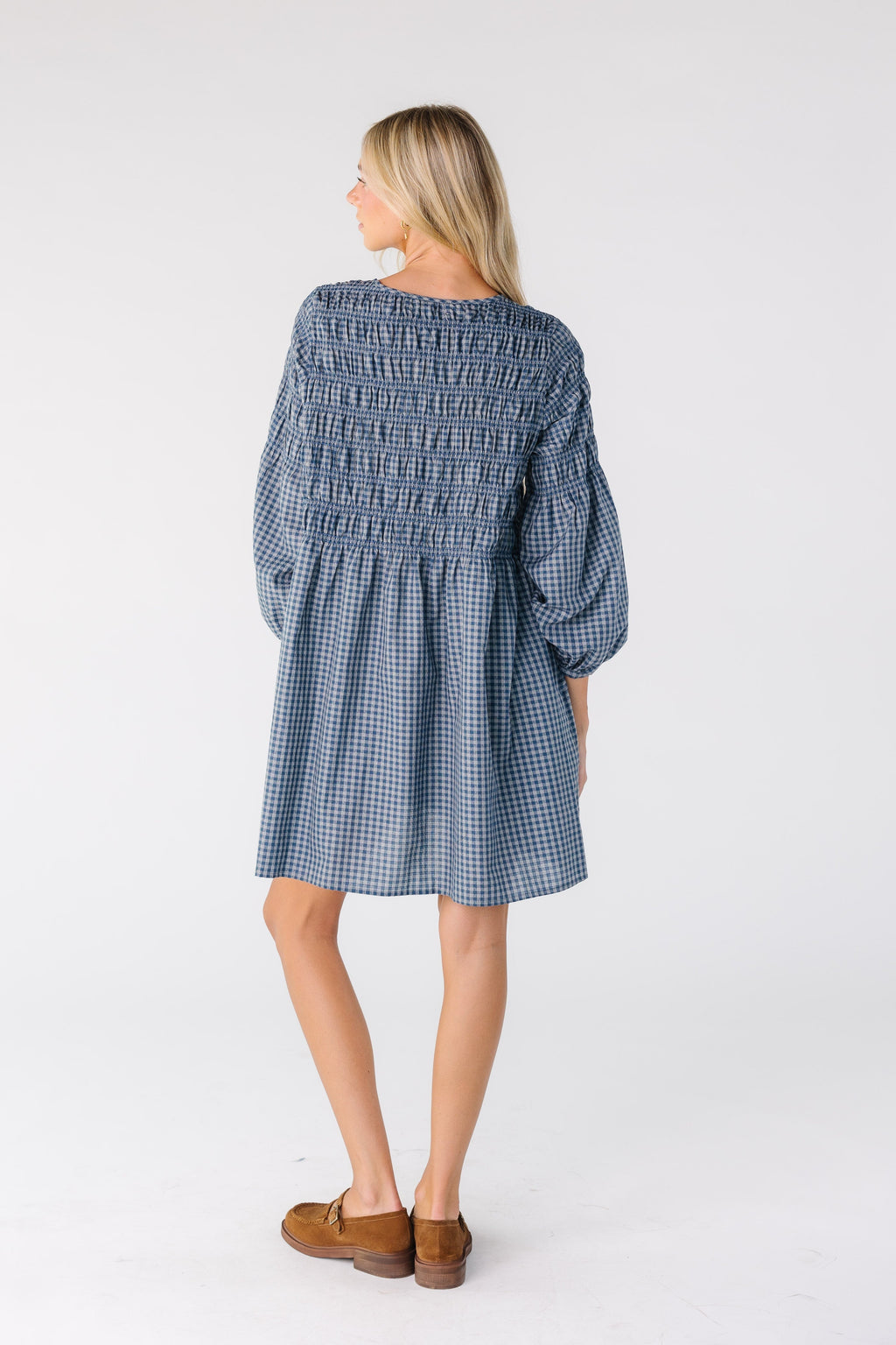 Brass & Roe Talia Smocked Dress