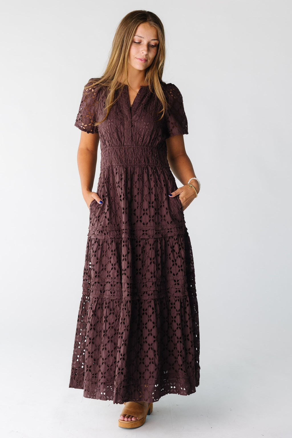 Citrus The Shae Eyelet Dress