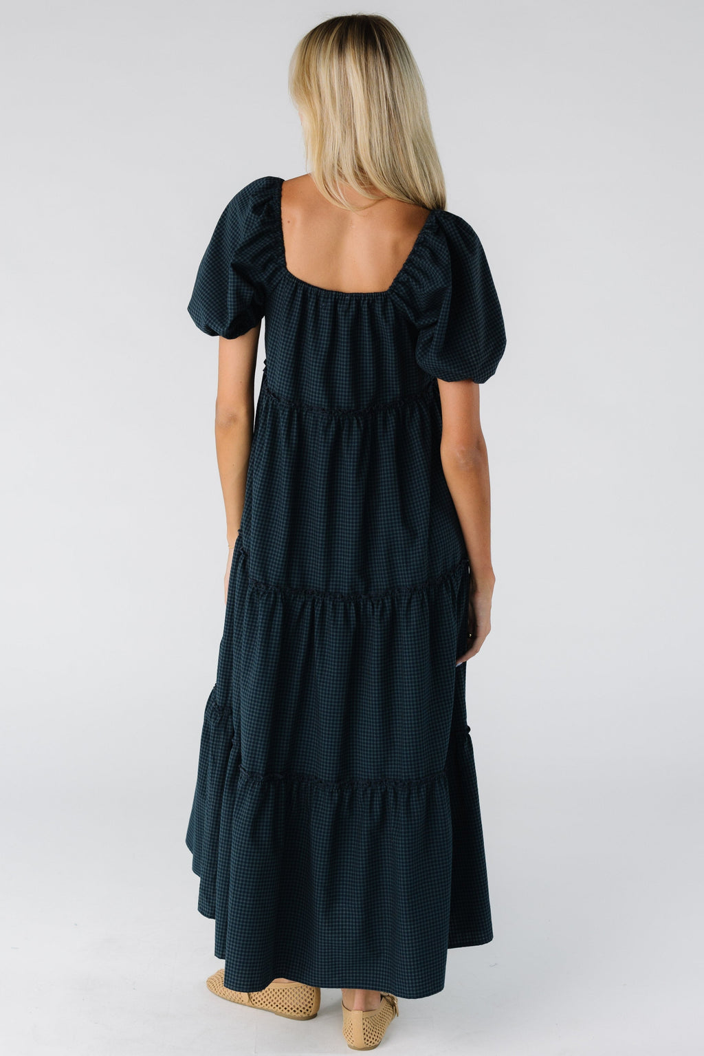 Brass & Roe The Charity Tiered Midi Dress