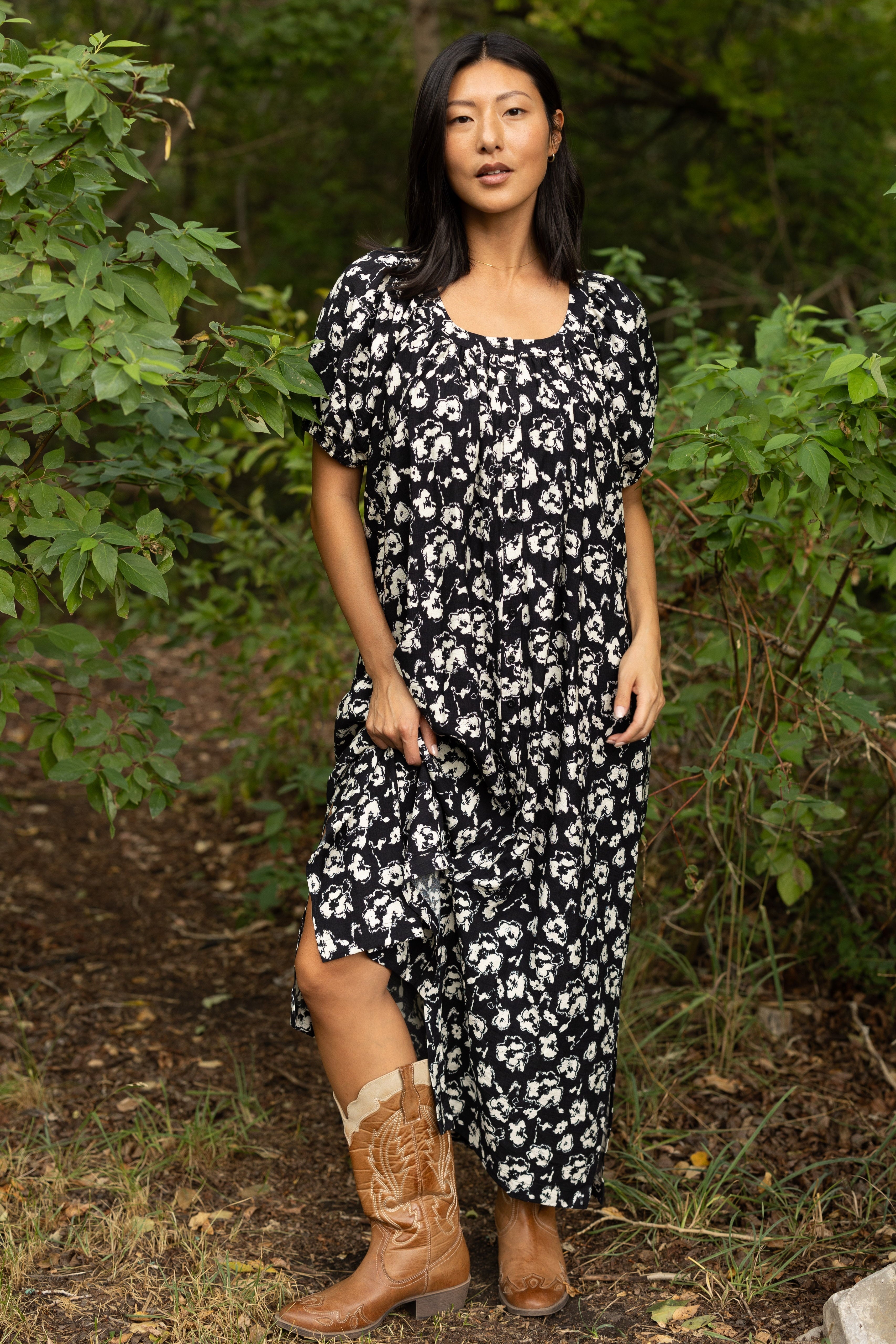 Brass & Roe Daybreak Button Down Dress