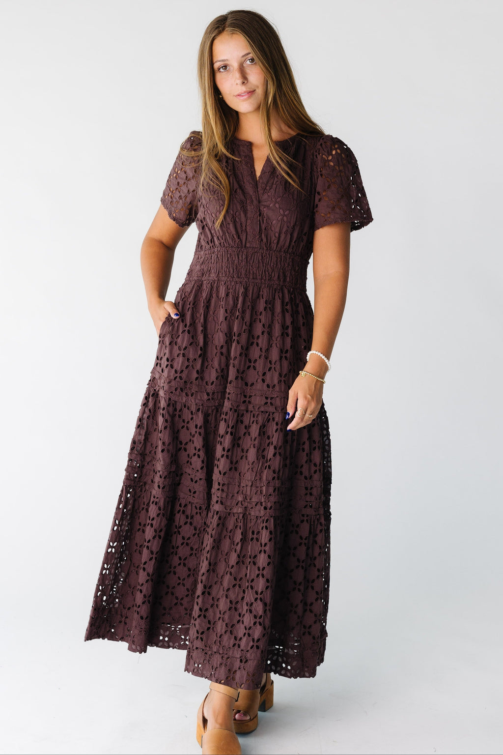 Citrus The Shae Eyelet Dress