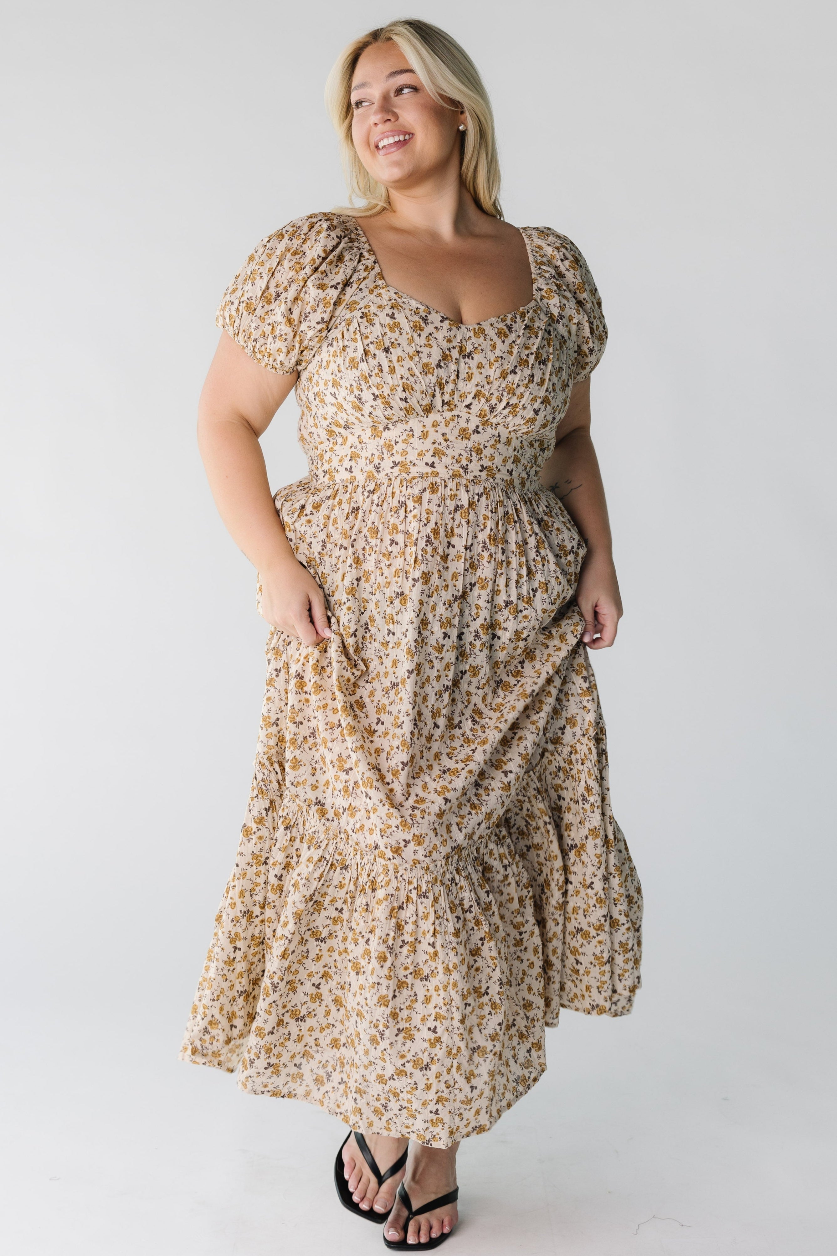 Citrus The Swiss Midi Dress