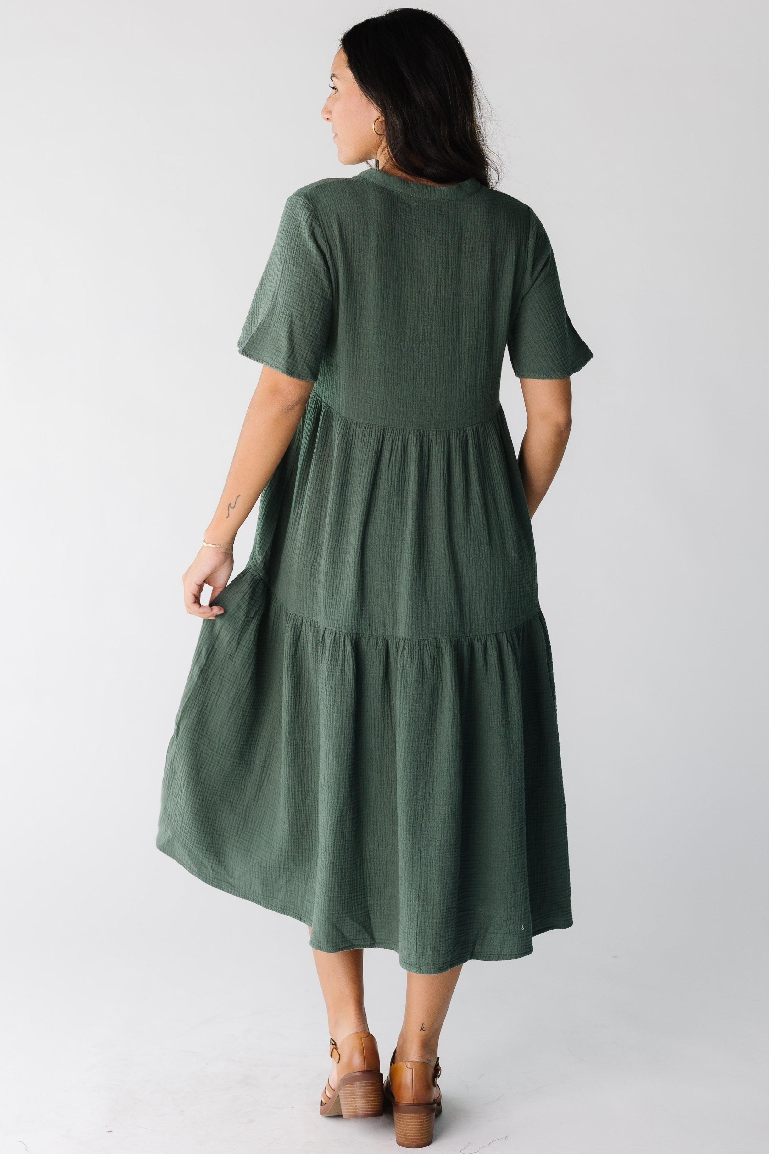 Brass & Roe The Pondering Gauze Dress
