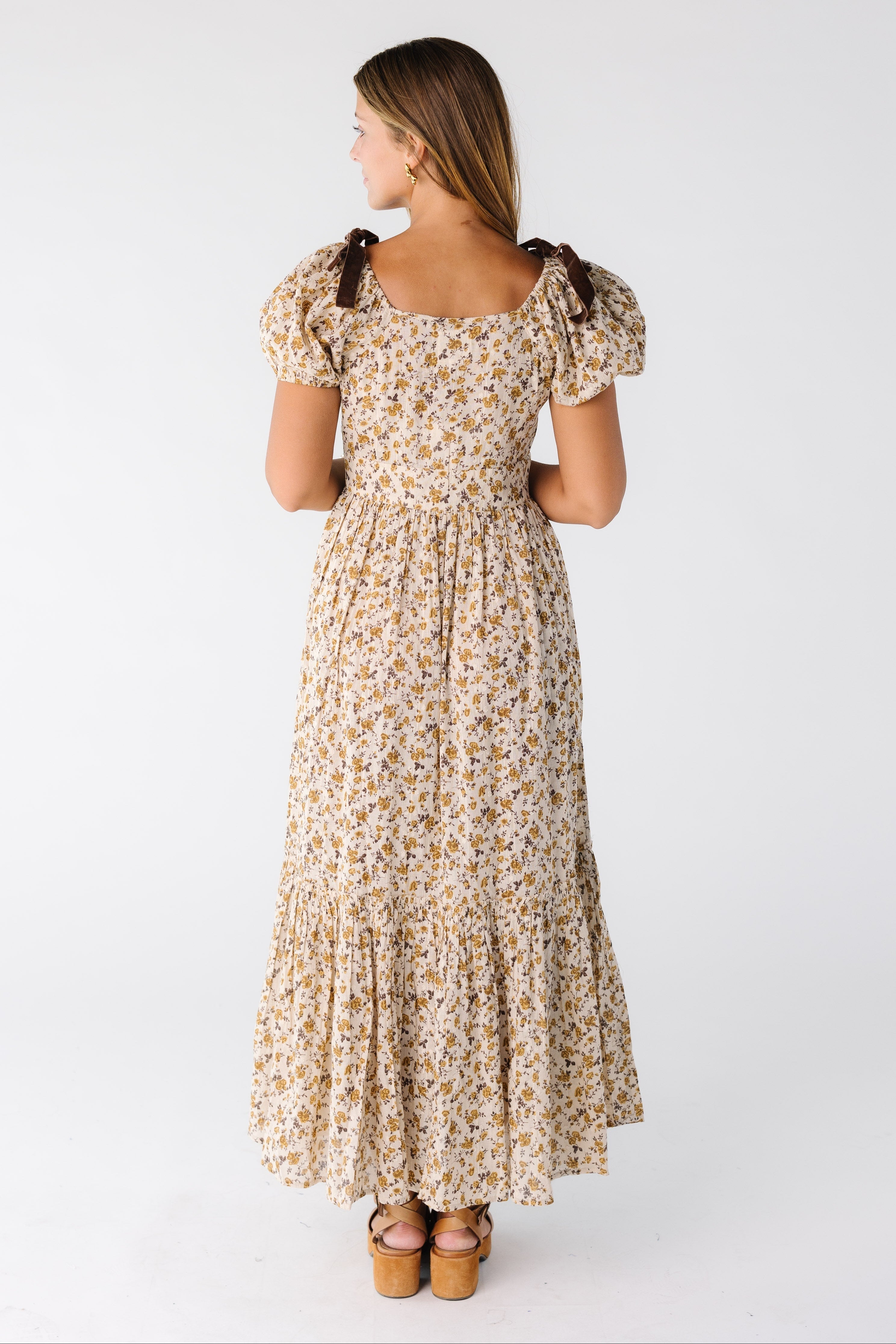 Citrus The Swiss Dobby Bow Dress