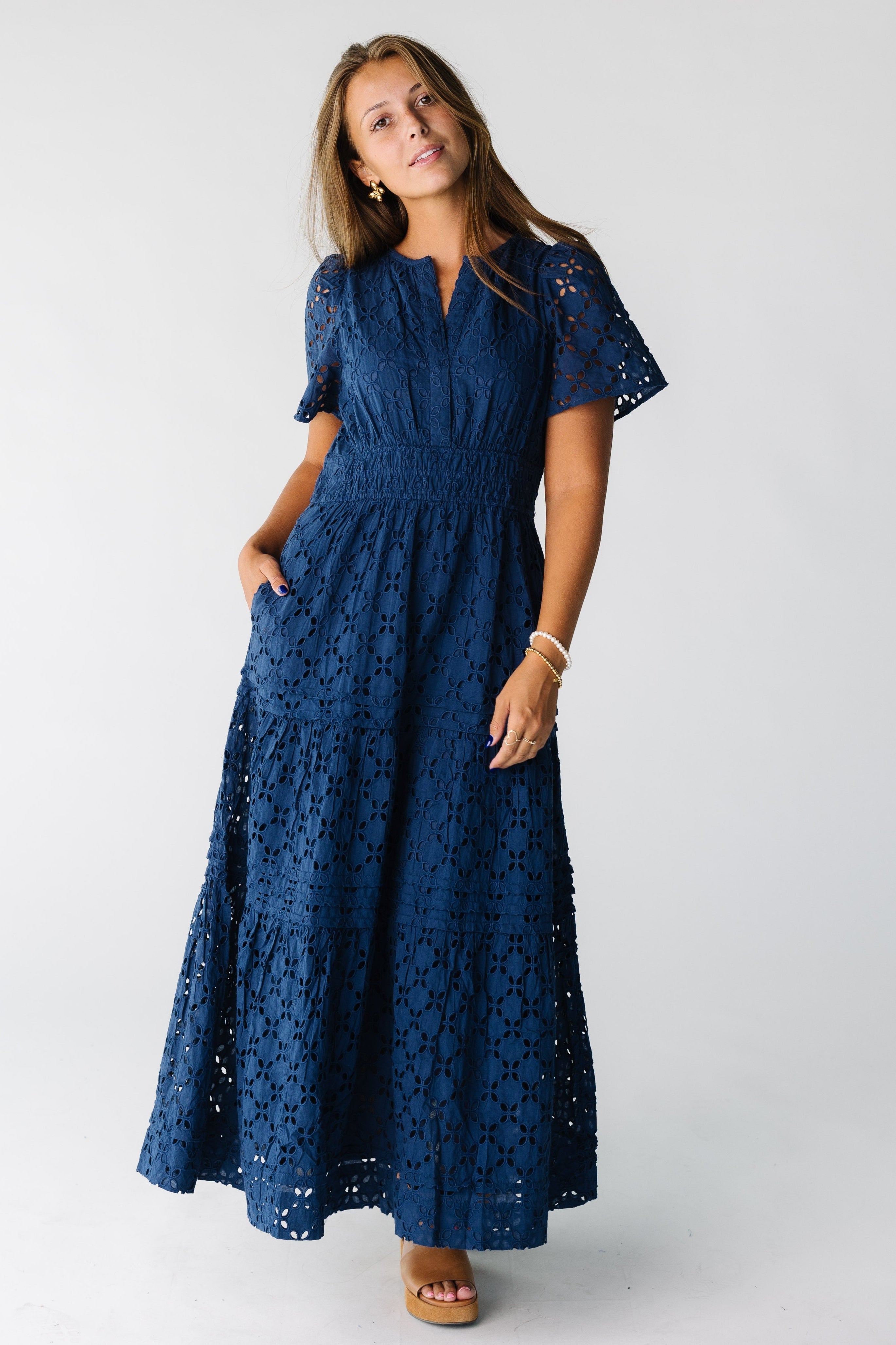 Citrus The Shae Eyelet Dress