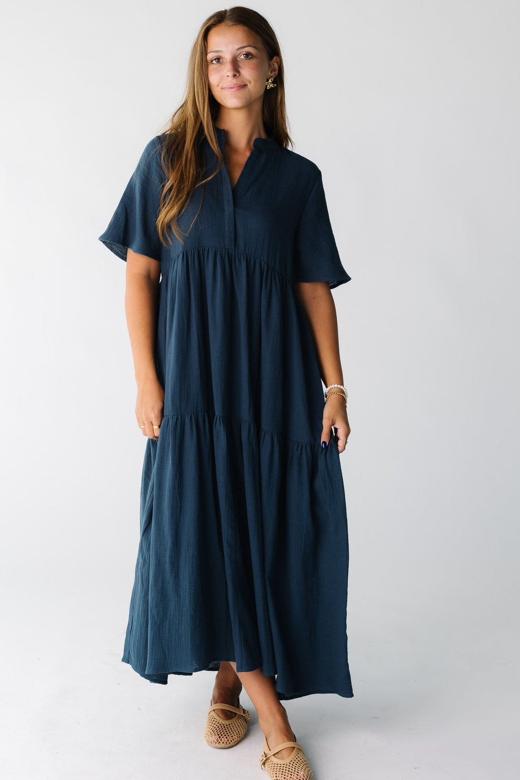 Brass & Roe The Pondering Gauze Dress