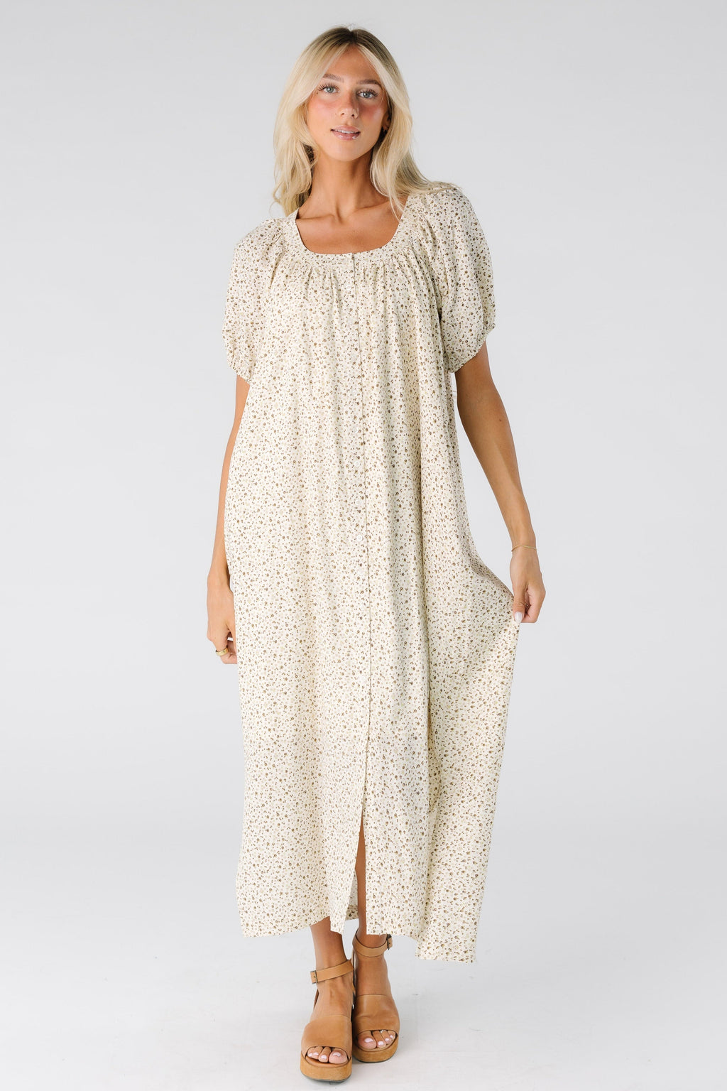 Brass & Roe Daybreak Button Down Dress