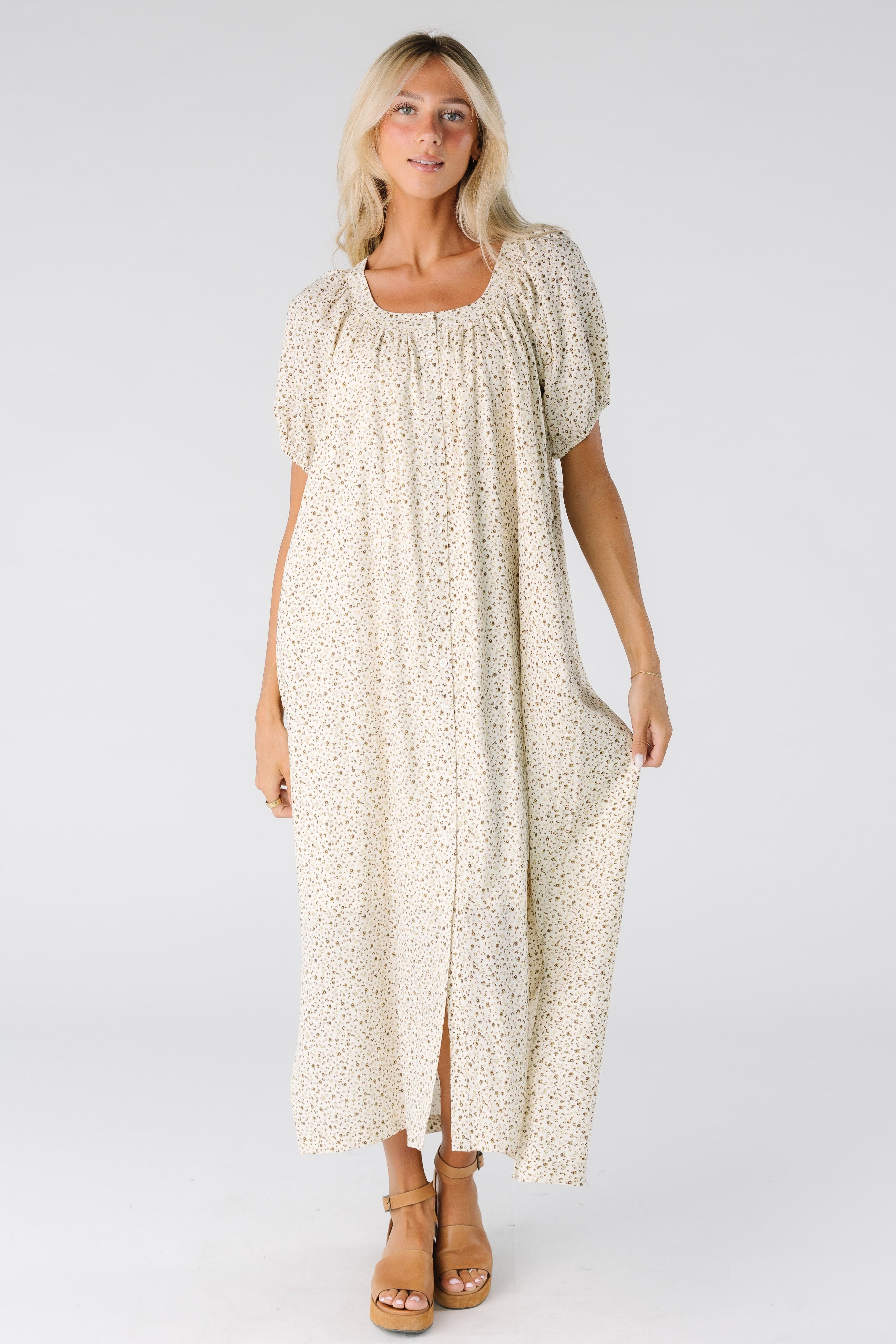 Brass & Roe Daybreak Button Down Dress