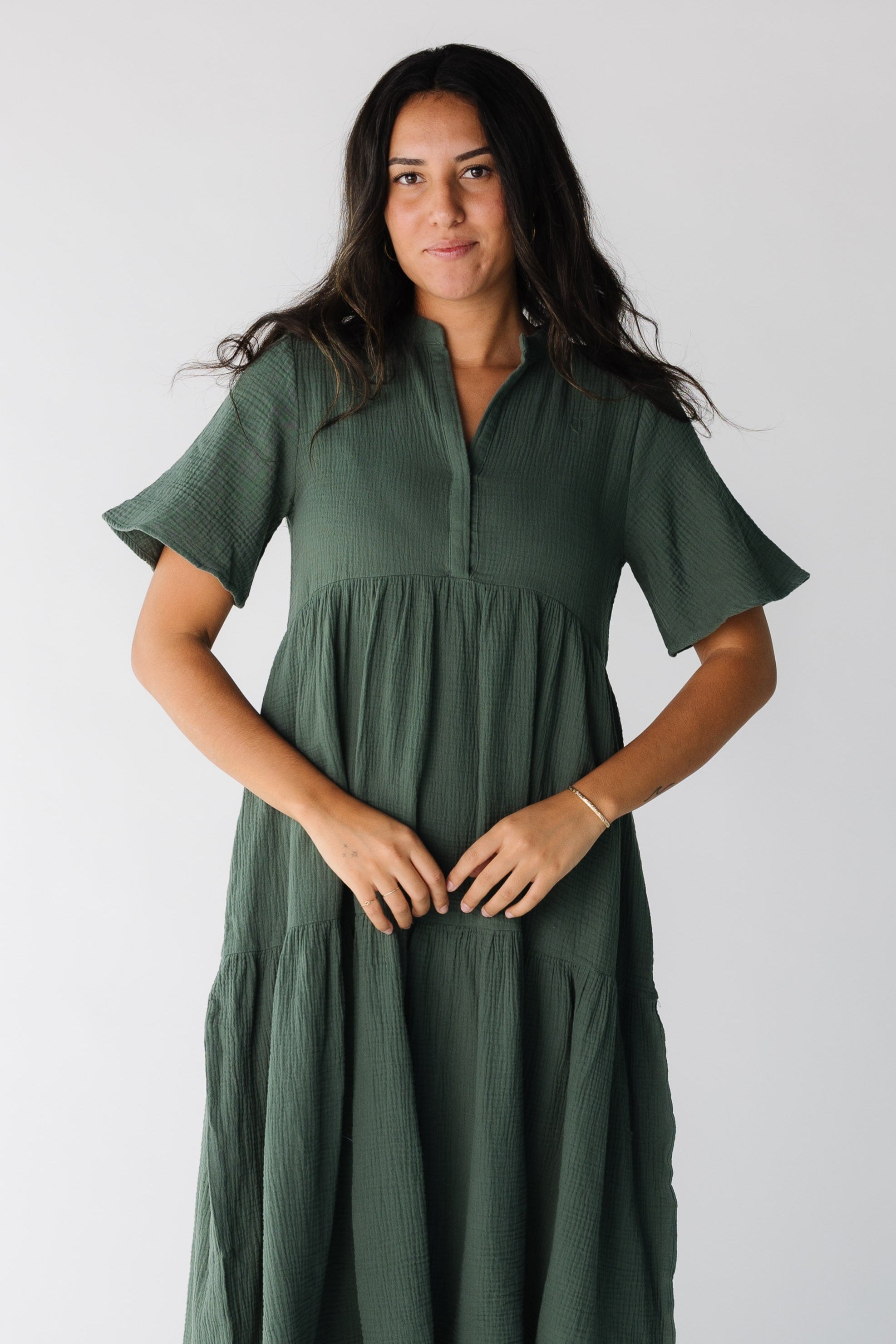 Brass & Roe The Pondering Gauze Dress
