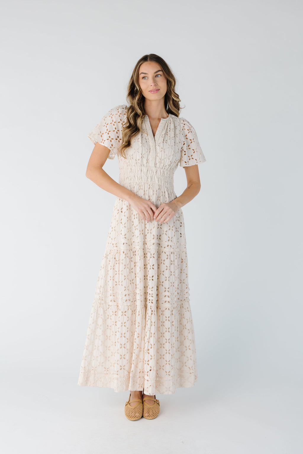 Citrus The Shae Eyelet Dress