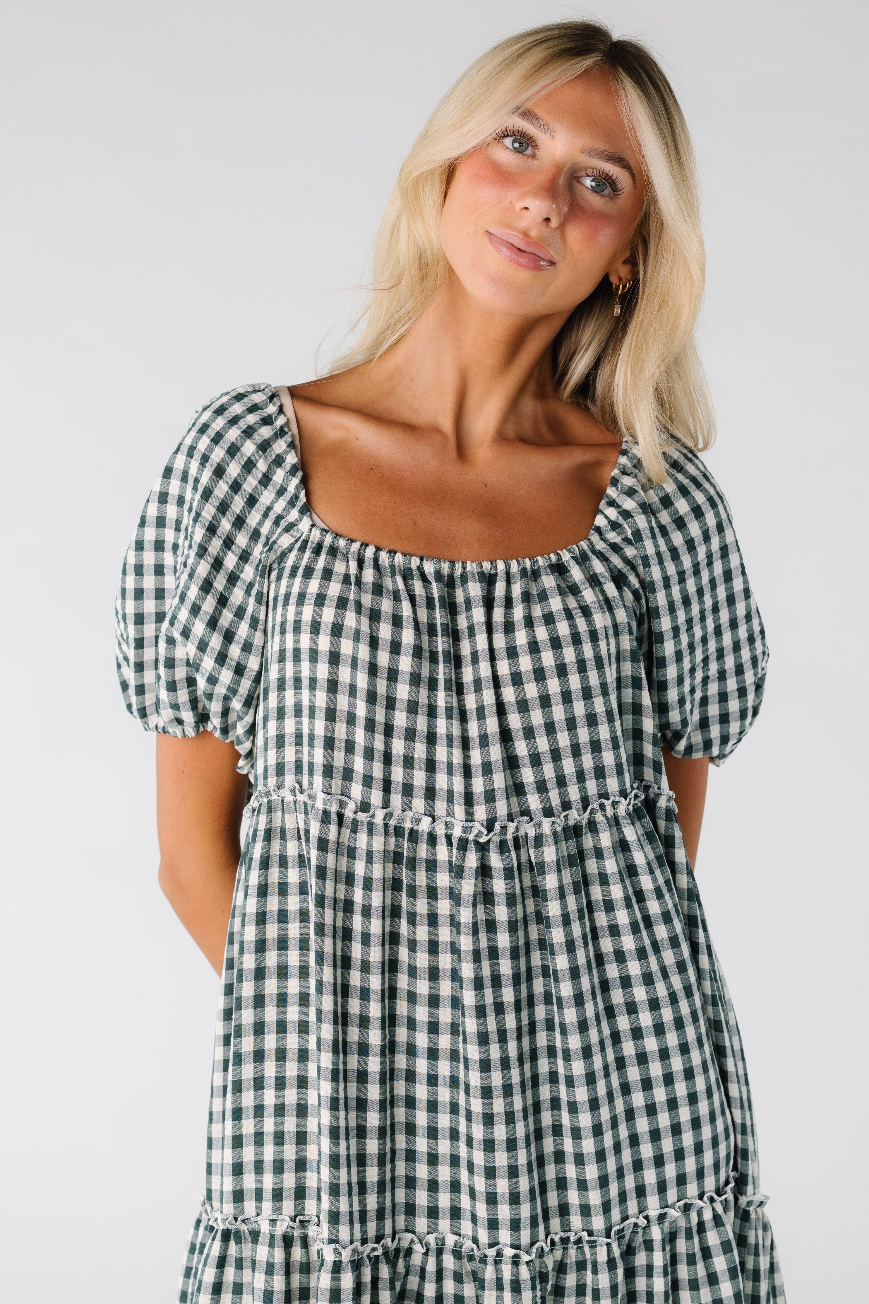 Brass & Roe The Charity Tiered Midi Dress