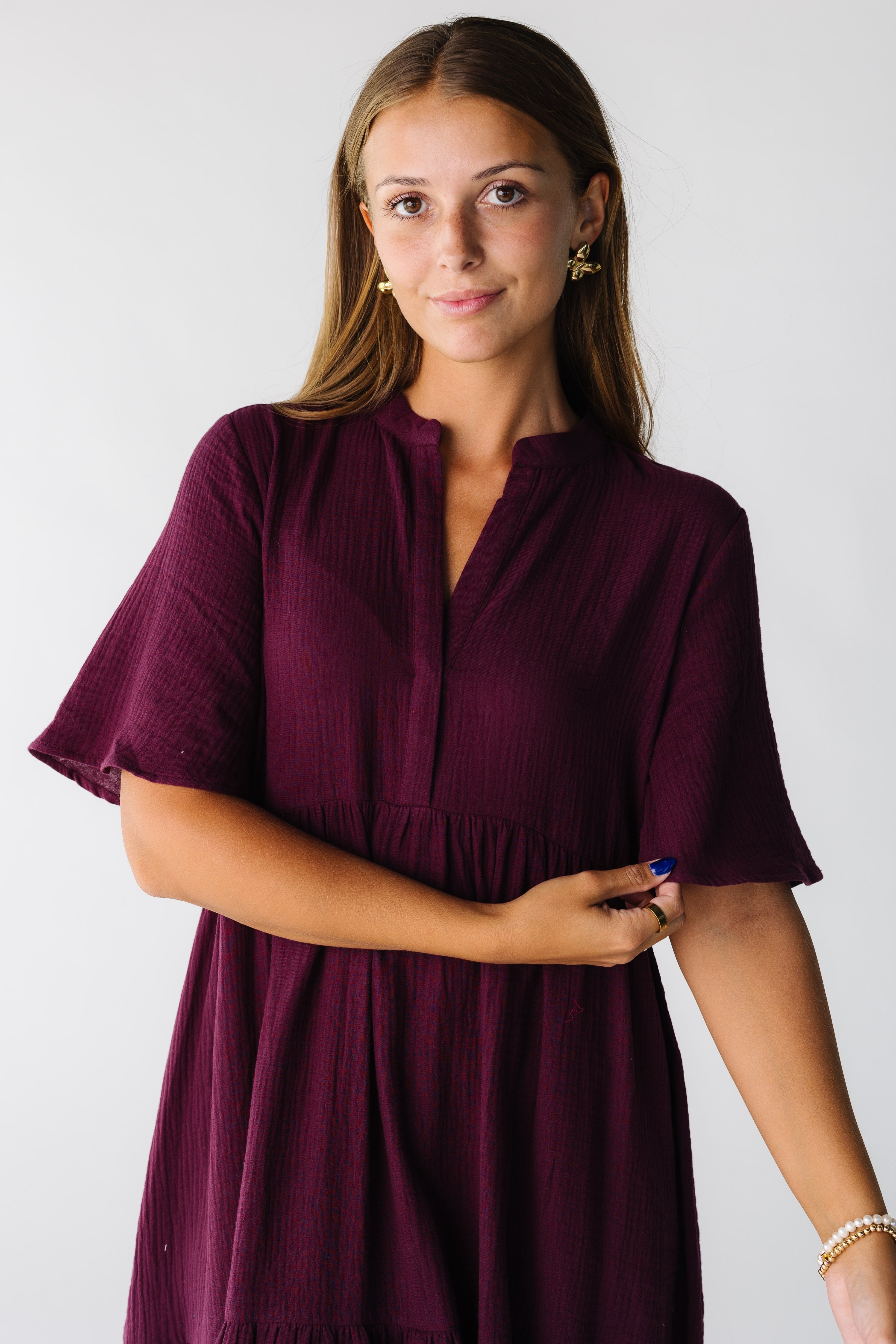 Brass & Roe The Pondering Gauze Dress