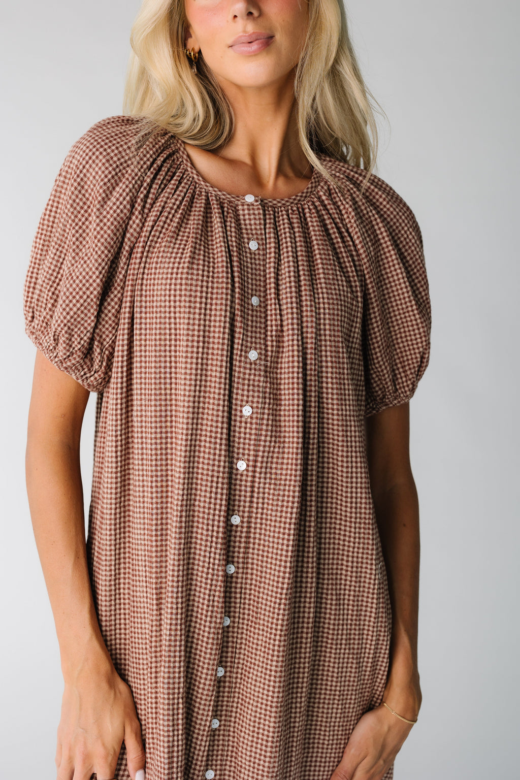 Brass & Roe Daybreak Button Down Dress