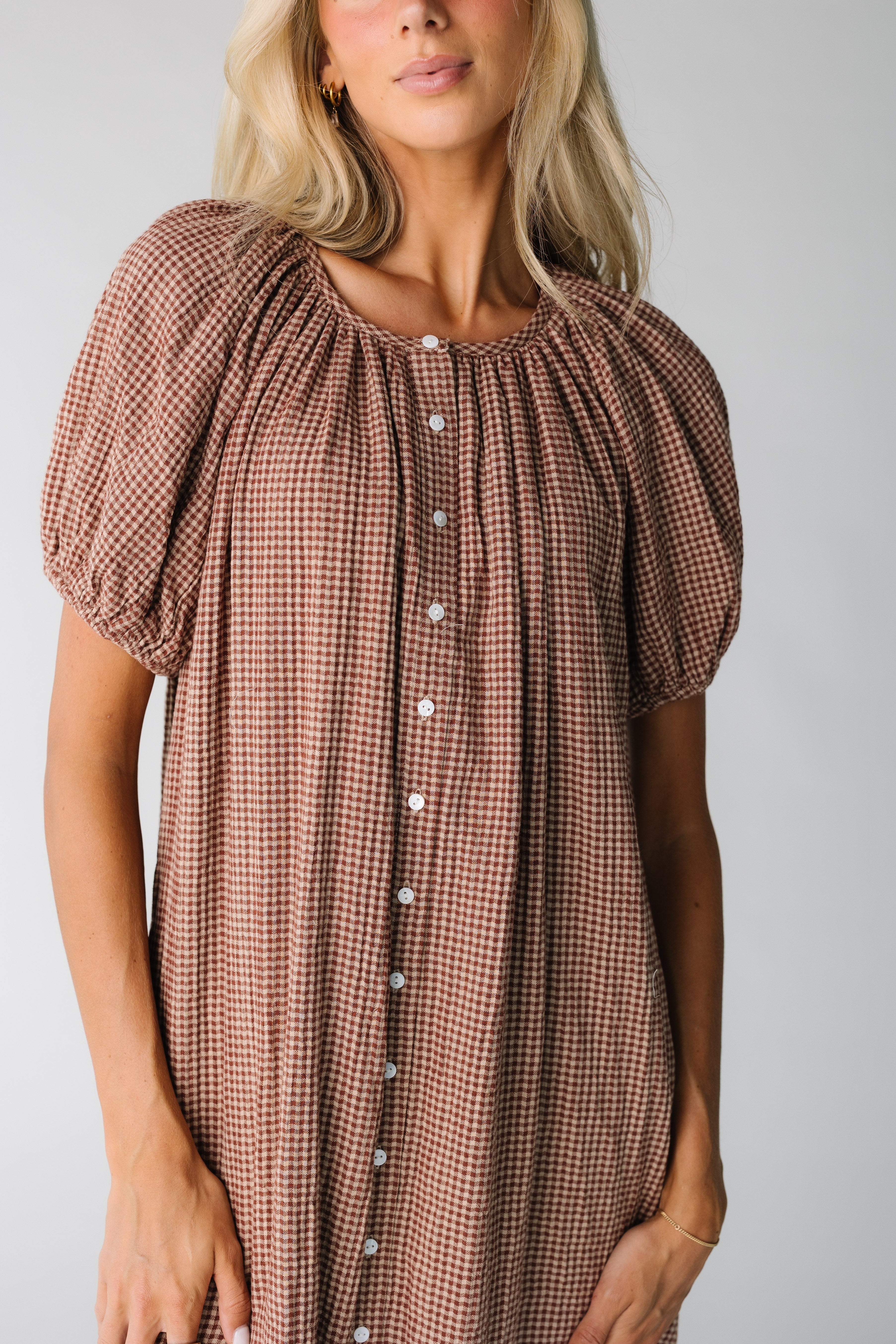 Brass & Roe Daybreak Button Down Dress