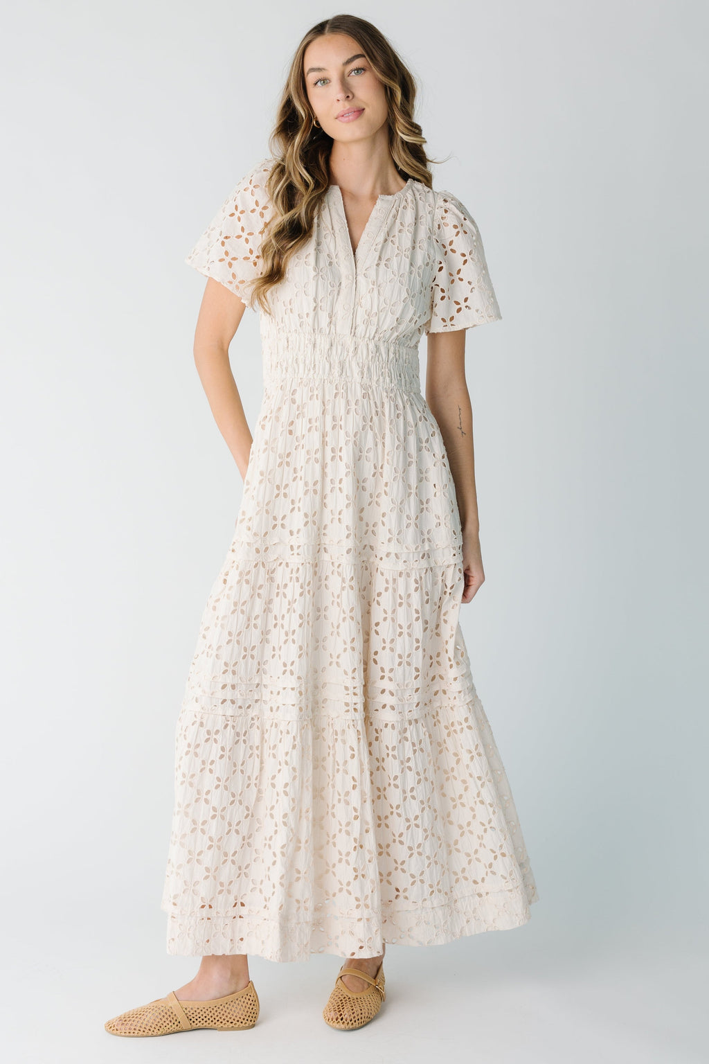 Citrus The Shae Eyelet Dress