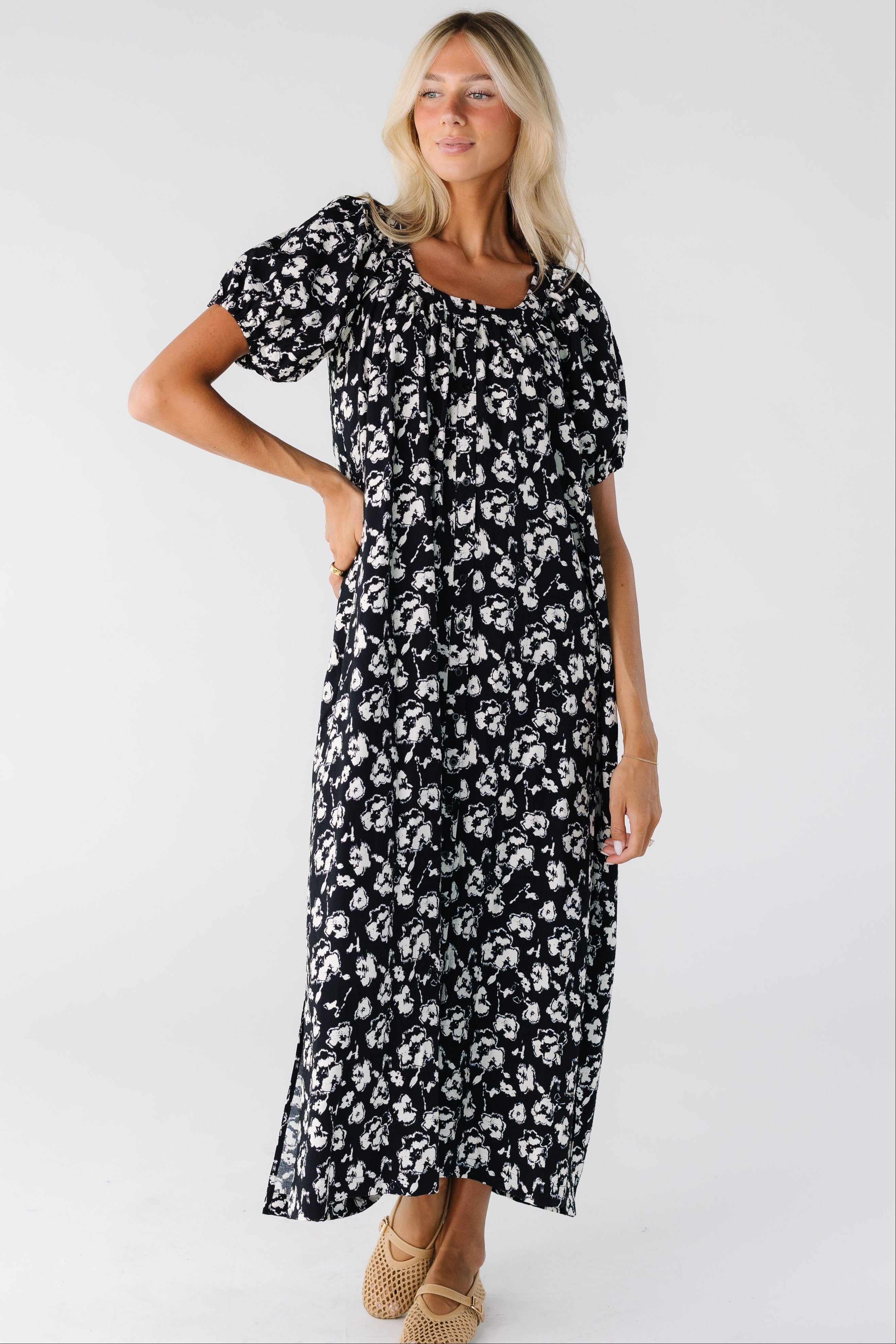 Brass & Roe Daybreak Button Down Dress