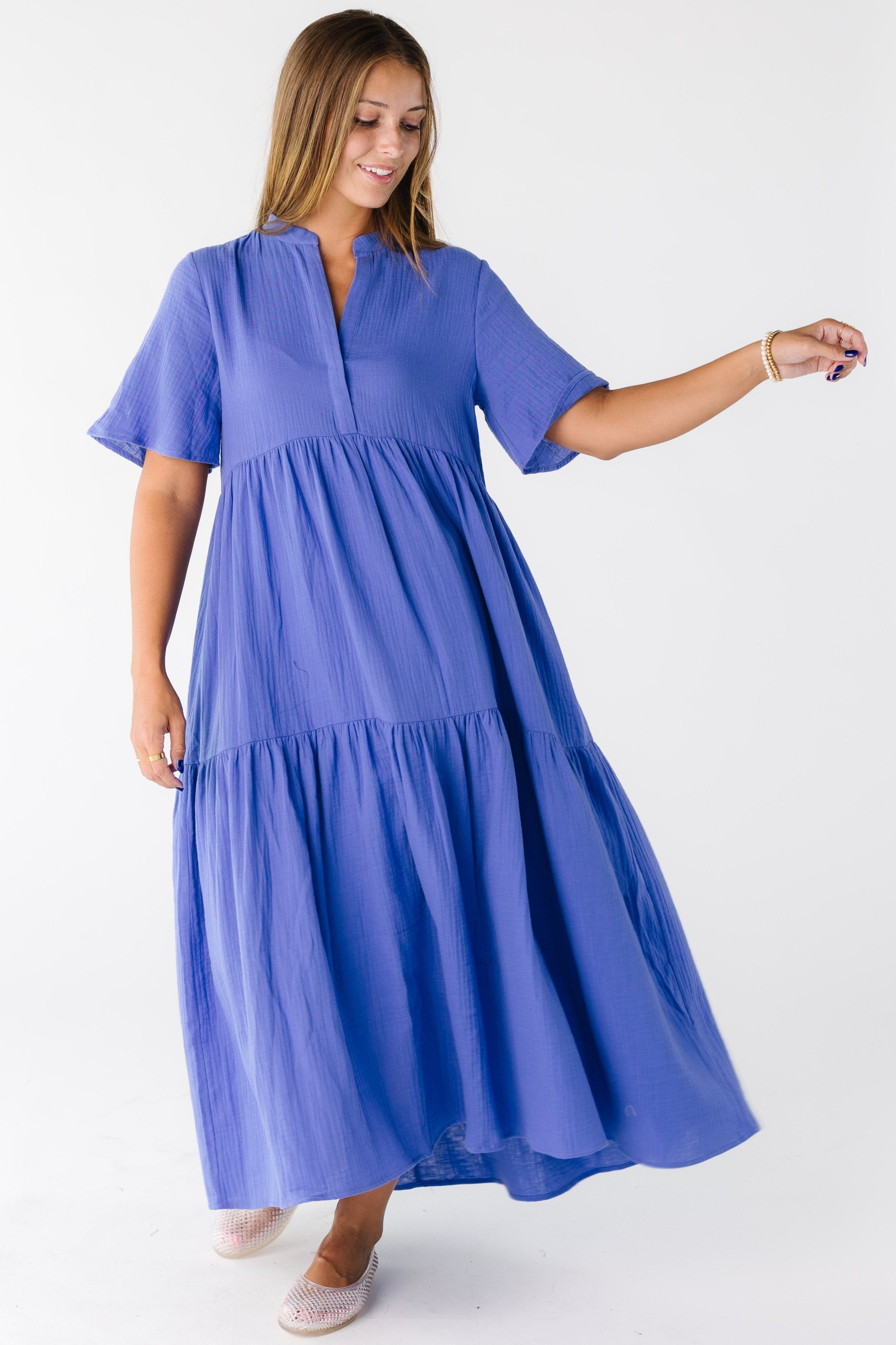 Brass & Roe The Pondering Gauze Dress