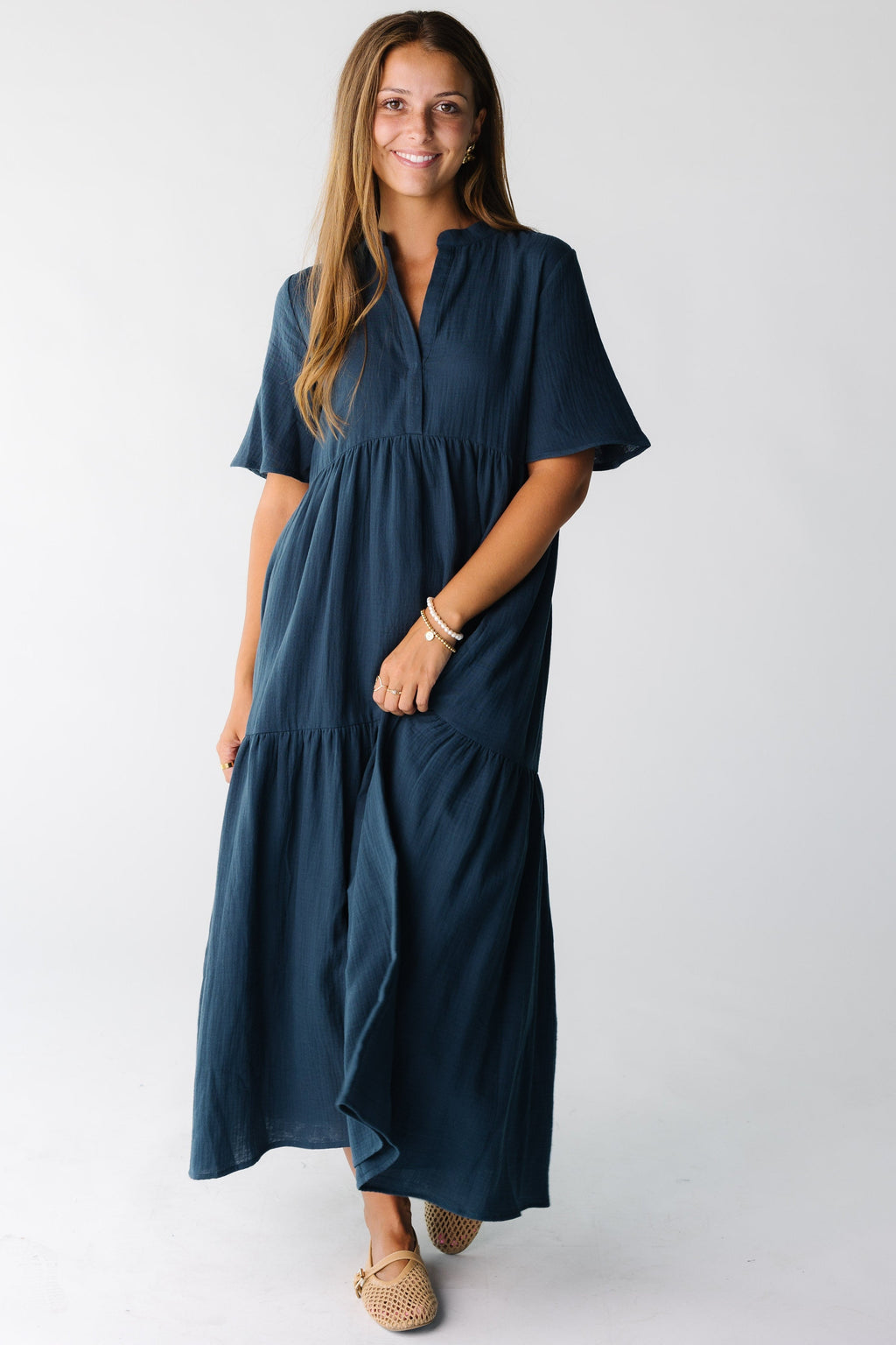 Brass & Roe The Pondering Gauze Dress