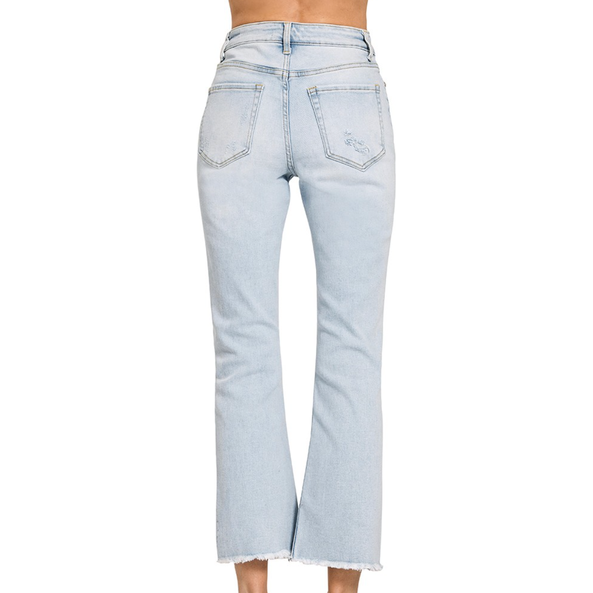 Cut Above High Rise Cropped Denim