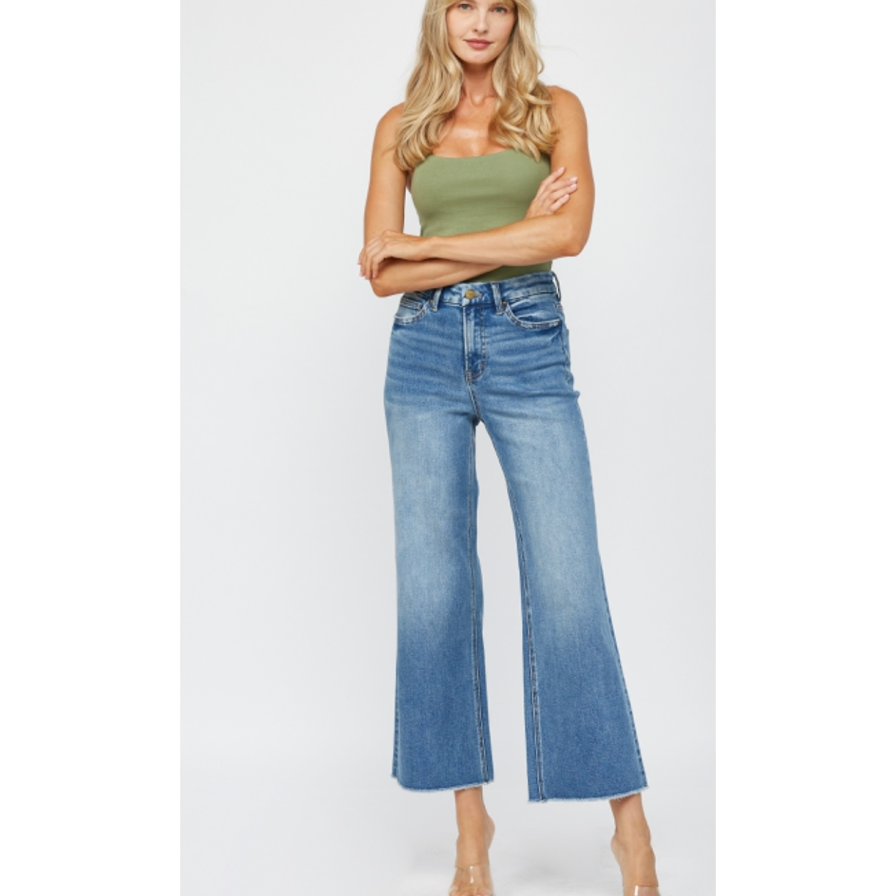 Festival Stretch Super High-rise Wide Leg