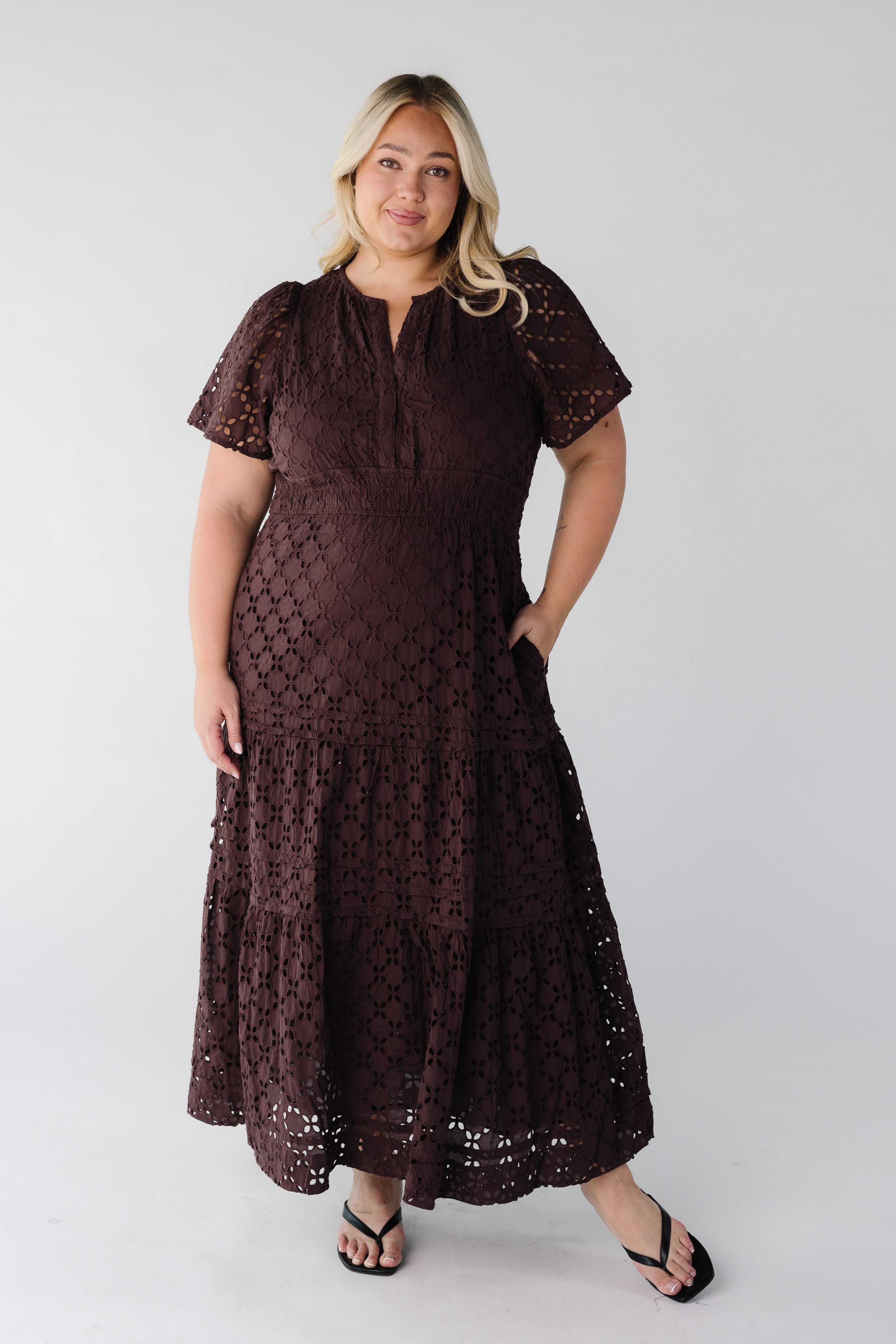 Citrus The Shae Eyelet Dress
