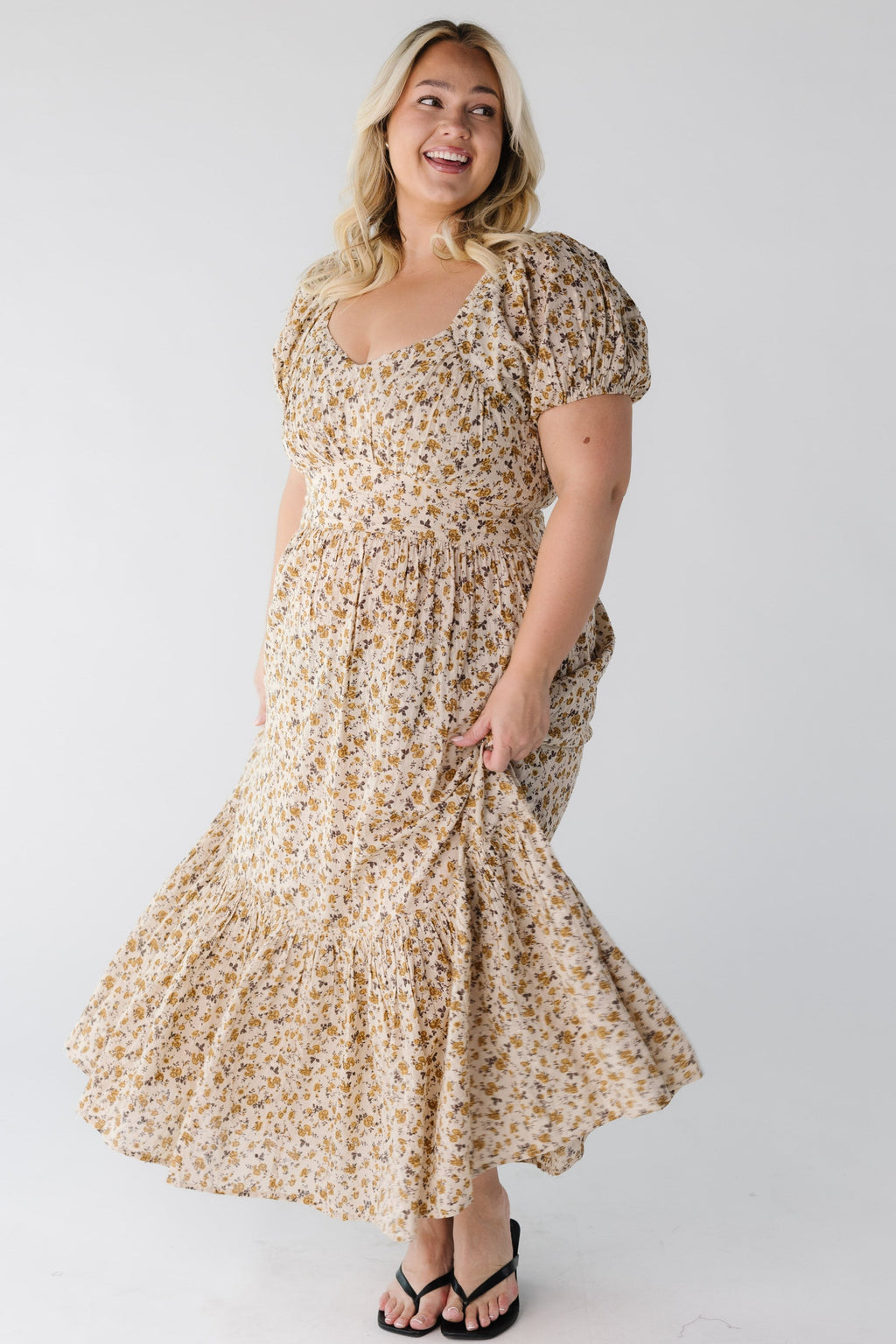 Citrus The Swiss Midi Dress