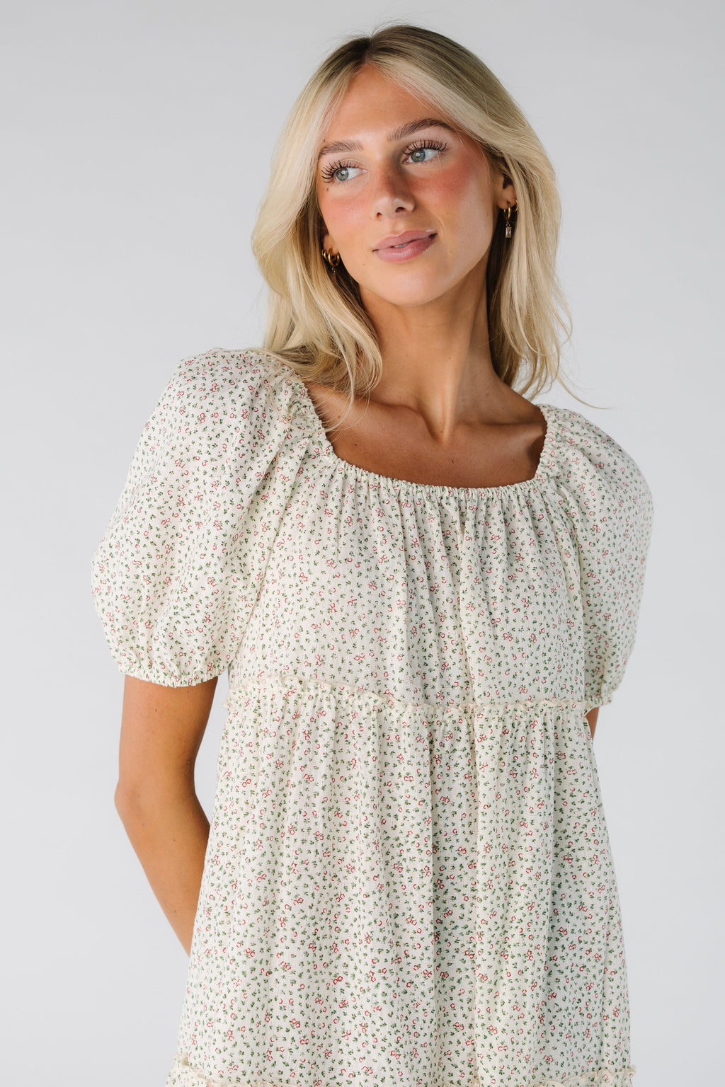 Brass & Roe The Charity Tiered Midi Dress