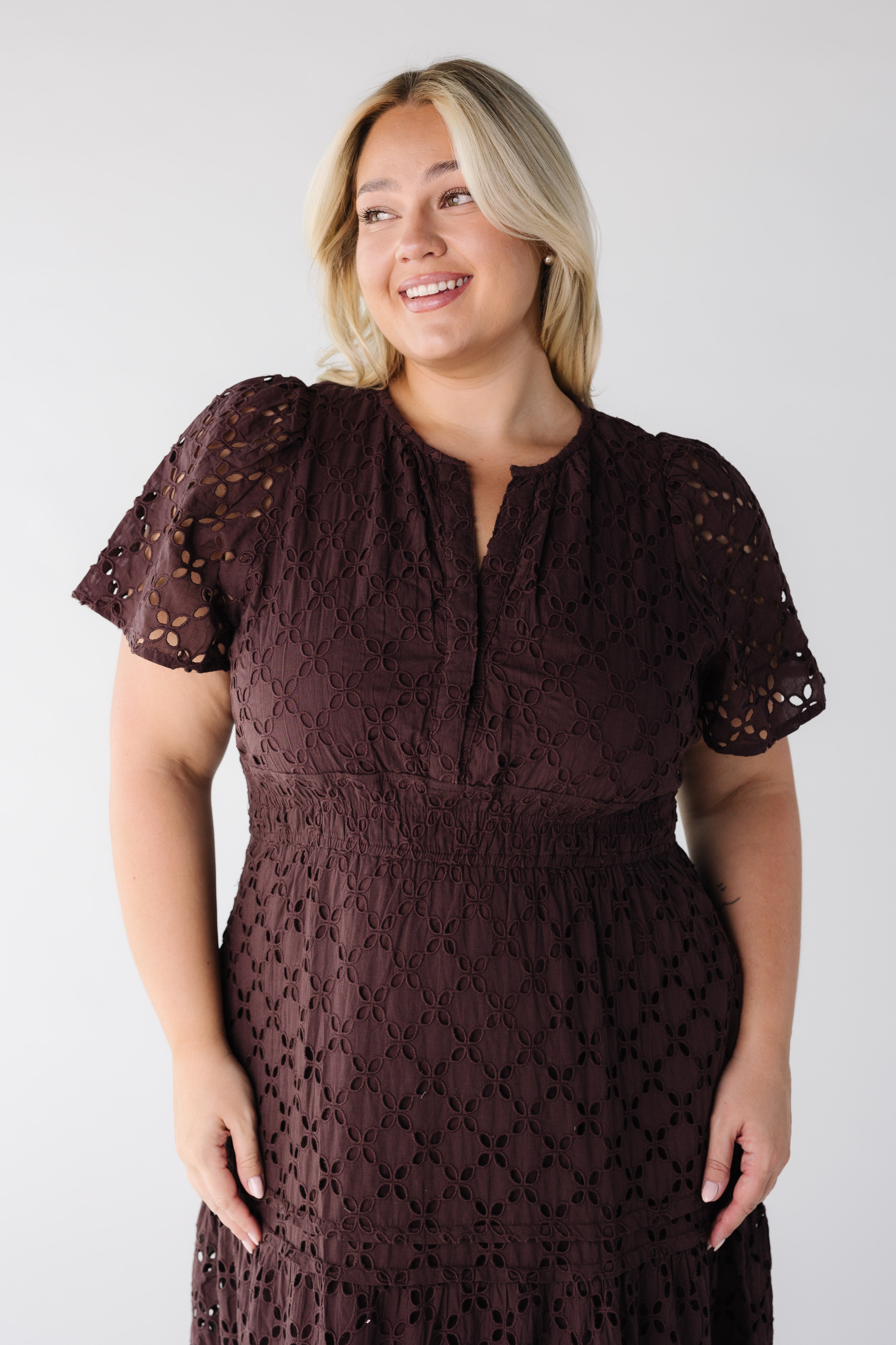 Citrus The Shae Eyelet Dress