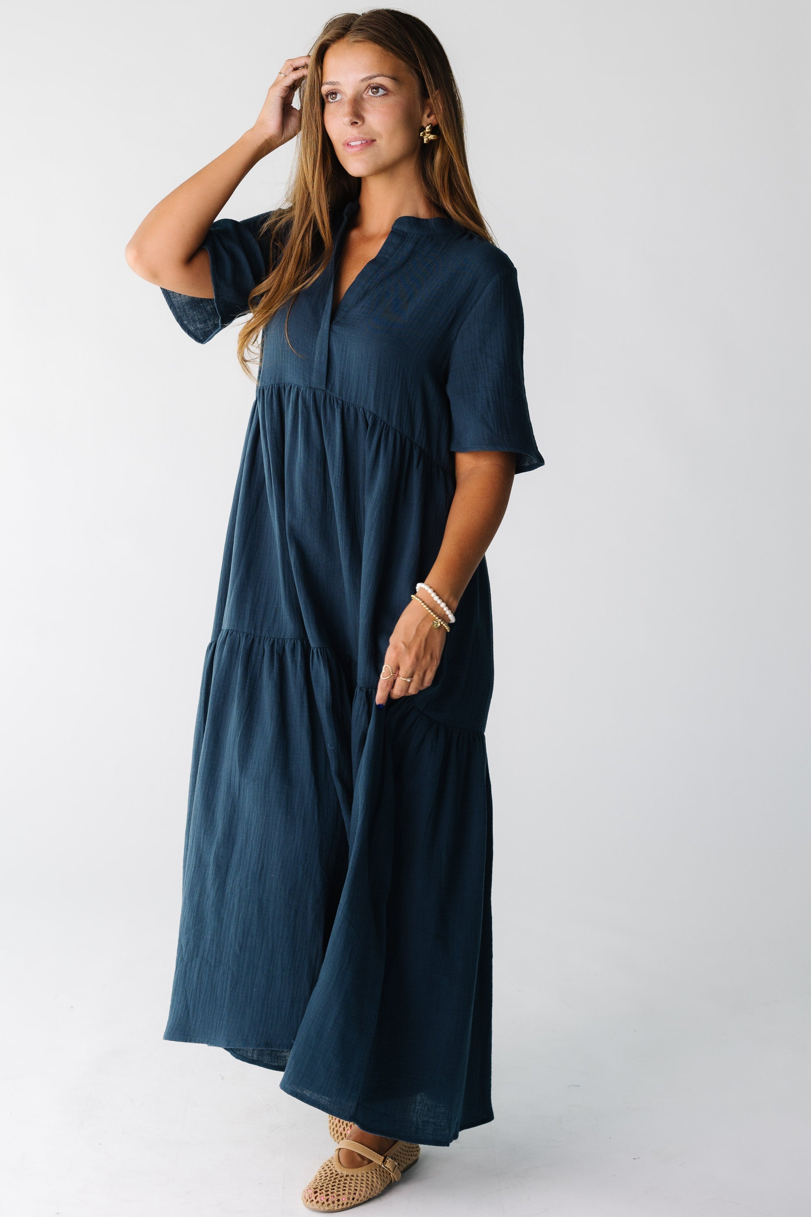 Brass & Roe The Pondering Gauze Dress