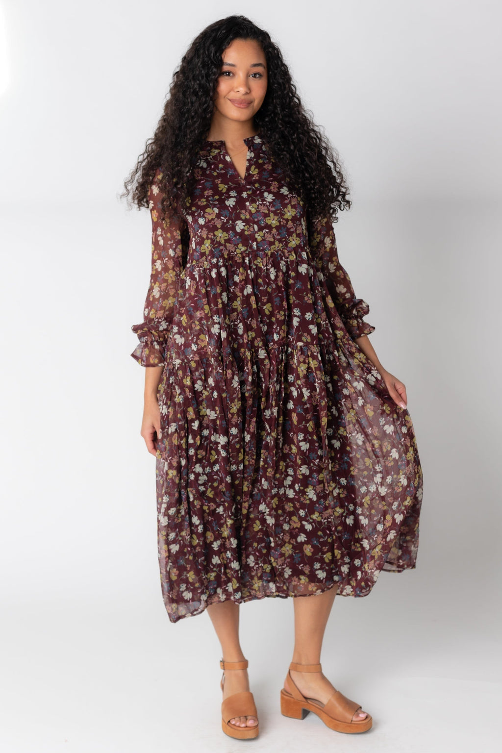 Brass & Roe The Roxi Chiffon Dress