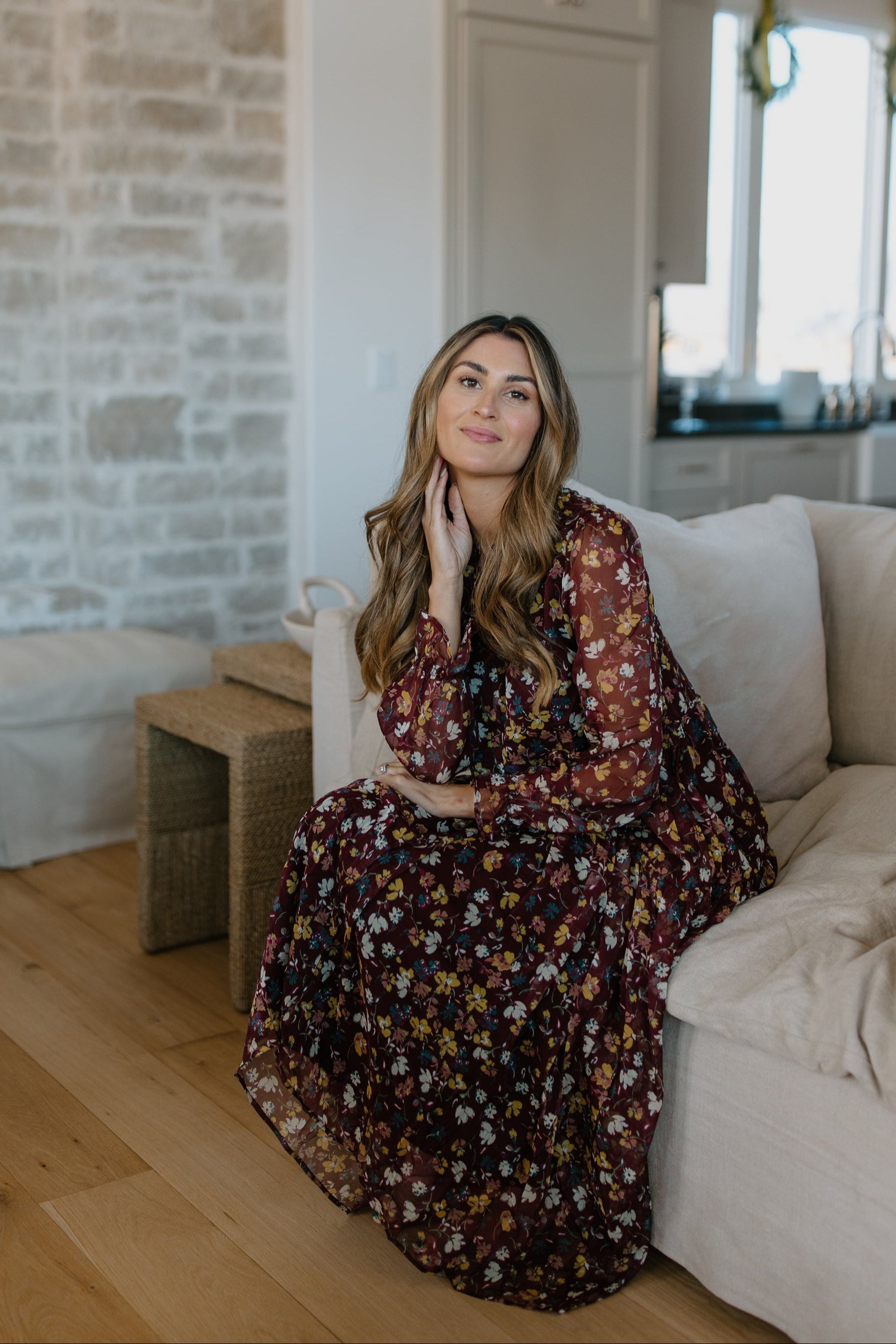 Brass & Roe The Roxi Chiffon Dress