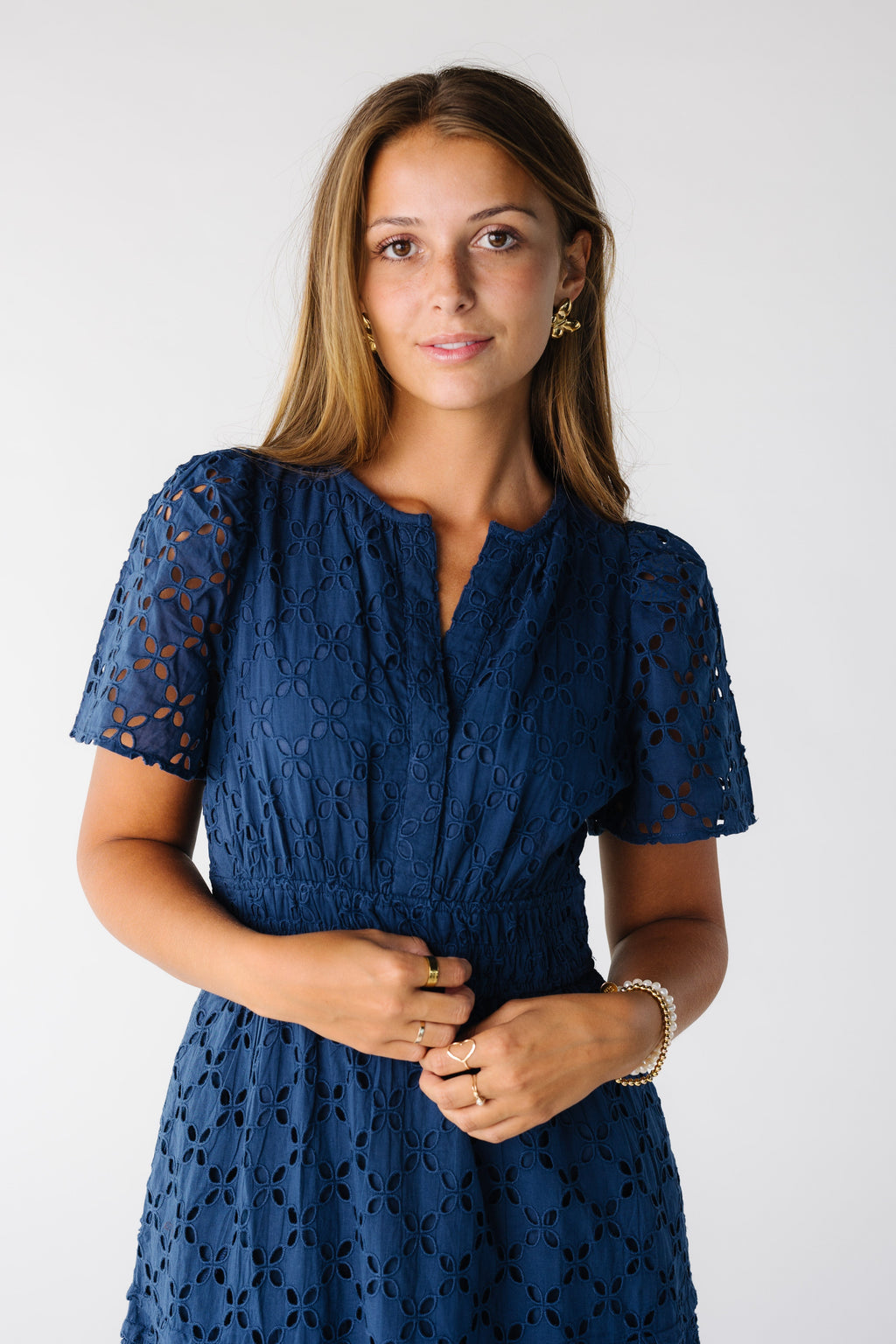 Citrus The Shae Eyelet Dress