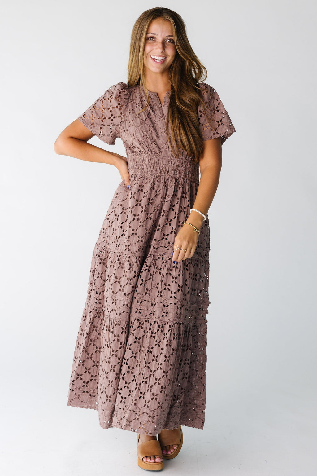 Citrus The Shae Eyelet Dress