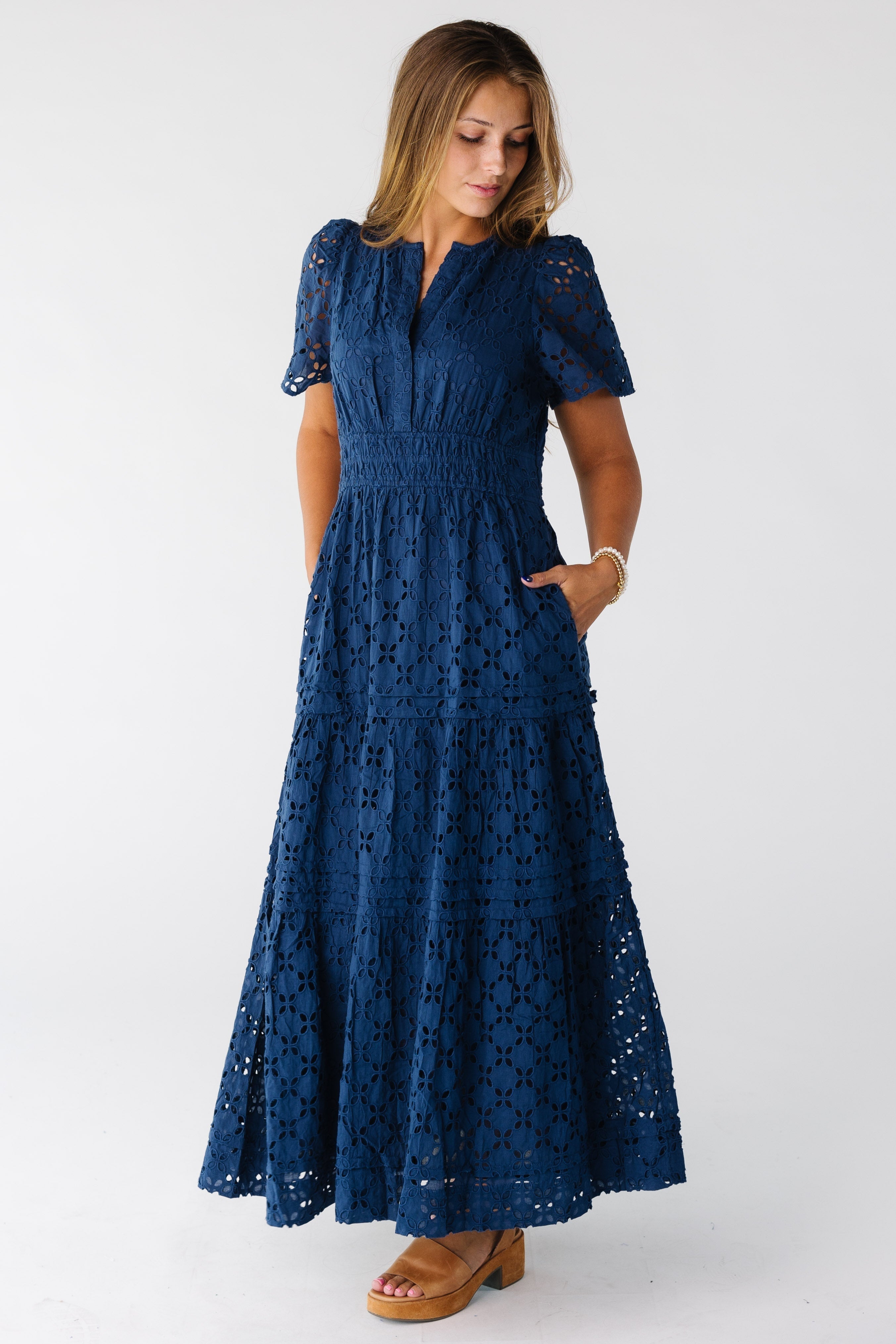 Citrus The Shae Eyelet Dress